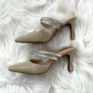GOLD Kelly & Katie Heels